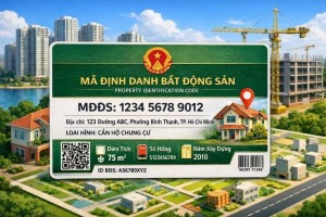 Định danh bất động sản: Nền tảng pháp lý cho thị trường bền vững