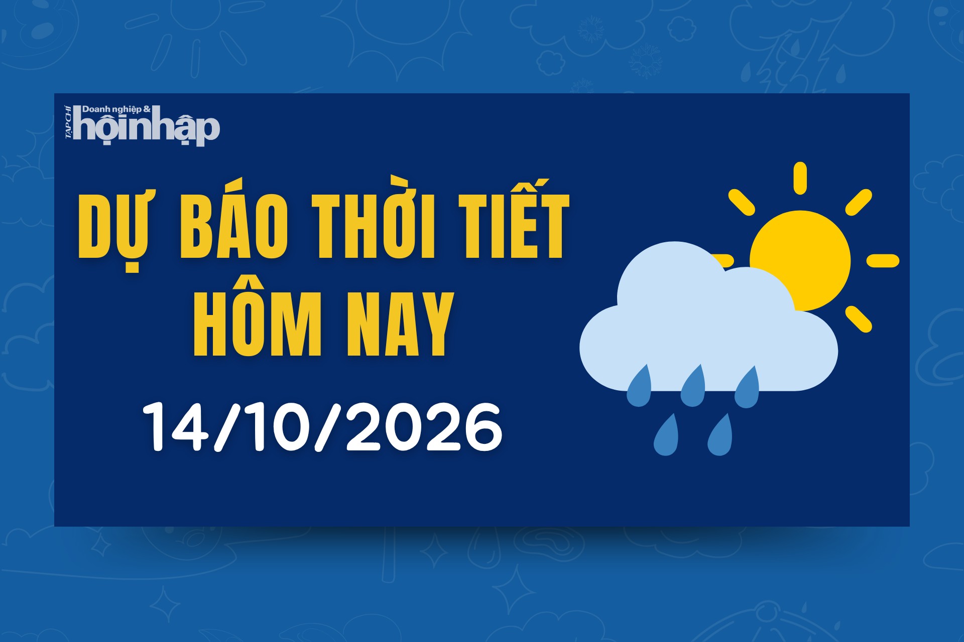 Thời tiết hôm nay 14/10: Hà Nội duy trì trời nắng